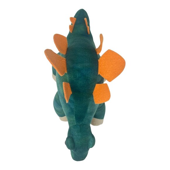 Build-A-Bear BAB Workshop Green Orange Dinosaur Plush Toy Stuffed Animal - Picture 7 of 9